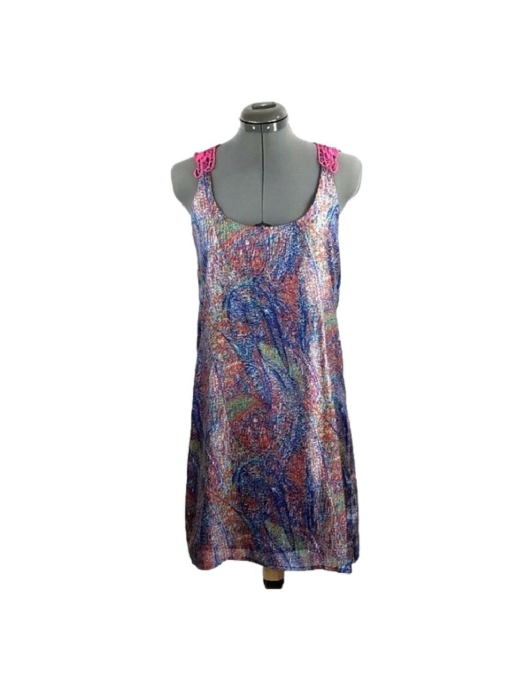 SUGARLIPS Sexy Sun Dress with Cut Out Lace Back. Size S NWT!